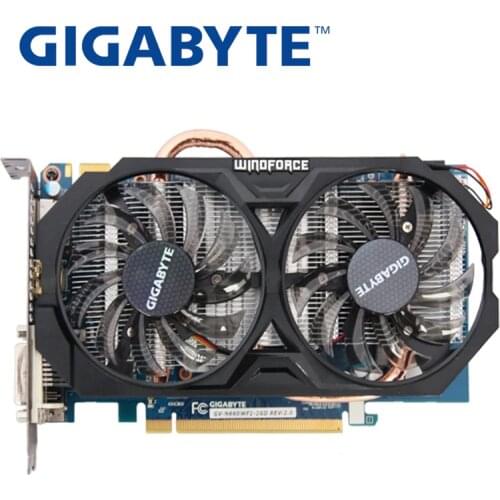 GIGABYTE GTX 660 2GB Video Cards 192Bit GDDR5 N660 2G Graphics Card Maps for nVIDIA Geforce GV-N660WF2-2GD Hdmi Cards Used
