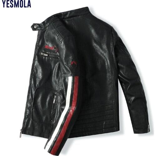 YESMOLA Mens Biker Jackets