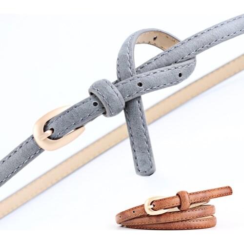 2021 Female PU Leather Snake Belts Women Thin Skinny Waist Belt for Dress Hot Pin Buckle Waistband 105x1.1cm Feminino