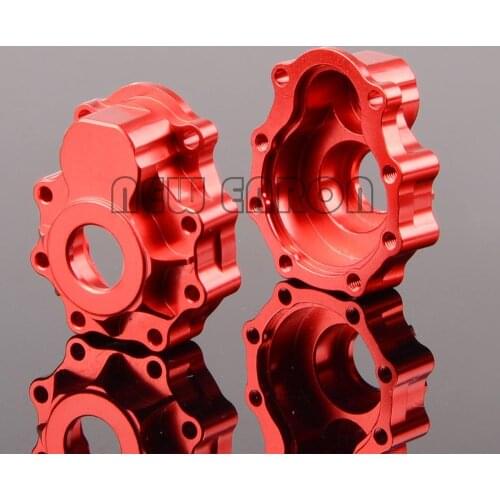 1:10 RC Car 2Pc Front or Rear Aluminum Portal Drive Outer Housing #8251 FOR RC Crawler Car 1/10 Traxxas TRX-4 TRX4 T4 TRX-6 TRX6