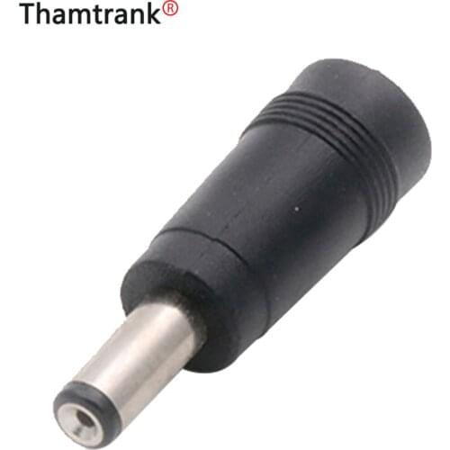 1pc DC 5515 Male Plug 5.5*2.1 mm Female jack to 5.5*1.5mm Male Plug Universal power adapter AC DC Jack Charger Connector