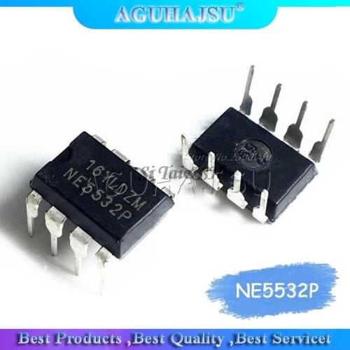 10PCS NE5532P DIP8 NE5532 DIP 5532P DIP-8 new and original IC