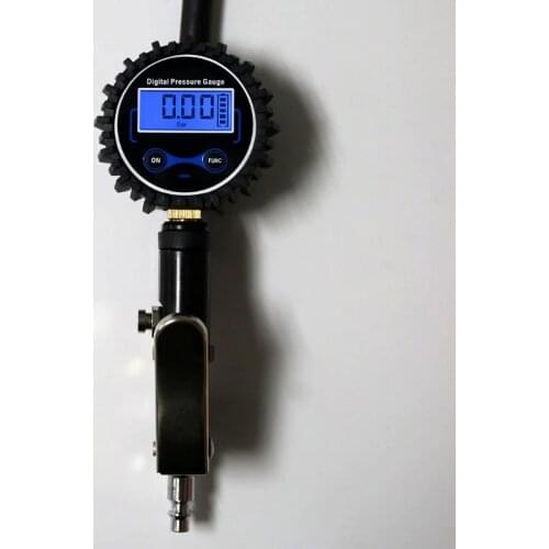 Digital Air Tyre Tire Inflator w/ Pressure Gauge 200PSI Chuck for t.u.k.Car/Bike