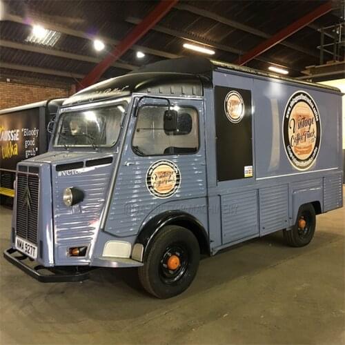 Electric Food Van Hot Dog Cart Car Pizza Coffee Shop Mobile Kitchen Large Ice Cream Truck