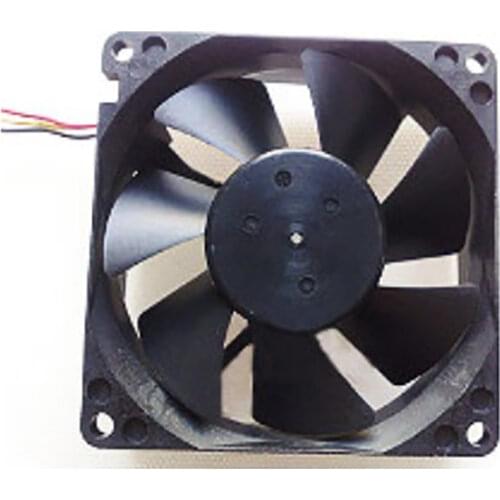 1pcs D08A-12PU 8025 80mm 12V 0.18A 8CM 3 -wire axial cooling fan