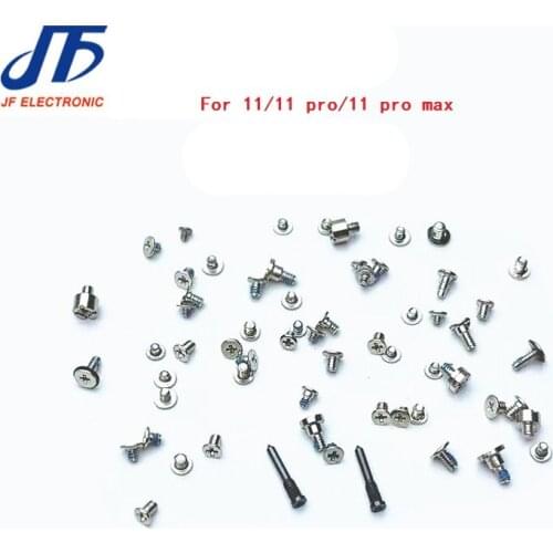 100pcs/lot Full Set Screws For iPhone 11 PRO MAXSE2 12 MINI 12 PRO MAX Repair Bolts Complete Kit Replacement Spare Parts