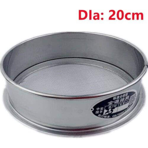 Standard Laboratory Test Sieve 304 SUS filter mesh Sampling Inspection Pharmacopeia sieve 6-200-500mesh Dia 20cm