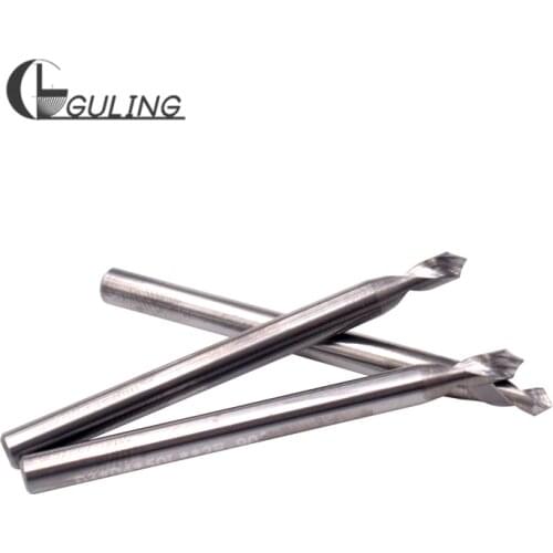 GULING CNC Machine Tungsten Steel Fixed Point Drill Bit 1 2 3 4 5 6 8 10 12 mm For Aluminum Spot Drills