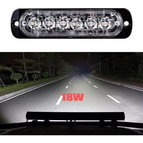 DC12V-24V LED Work Light Bar Flood Spot Offroad 4WD Car SUV Driving Fog Lamp Work Light Bar Flood Spot Offroad Emergency Lights