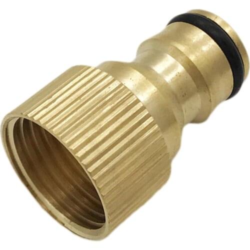 22mm Universal Quick Threaded Tap Connector Car Garden Water Hose Pipe Spray Kitchen Faucet Tap Connector Mixer Hose Adapter