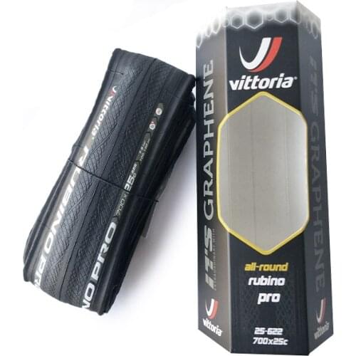 Vittoria rubino pro g+ bicycle tyre 700*23/25/28C Road bicycle Bike Tire 60tpi folding 120 psi 1 tire
