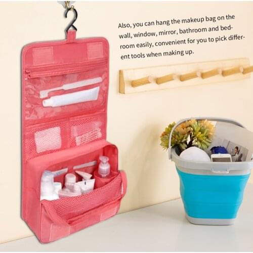 High Capacity Makeup Bag Travel Cosmetic Bag Waterproof Toiletries Storage Bags Travel Kit Ladies Beauty Bag Neceser Organizer