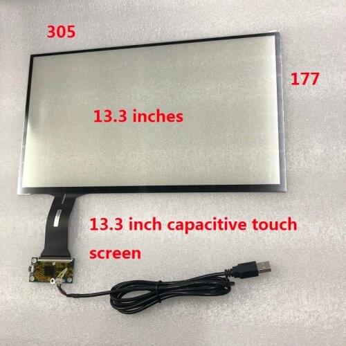 13.3 inch capacitive touch screen Windows Android LINUX UBUNTU Universal USB plug and play