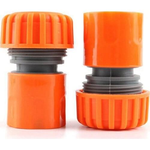 2pcs 1'' Plastic Quick Connector 25mm Hose Water Pipe Adapter Car Washing Water Gun Faucet Joint Garden Irrigation Accessories