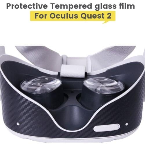 4PCS VR Lens Protector Film For Oculus Quest 2 VR Glasses TPU Soft Film Protector HD Anti-scratch For Quest 2 Accessories