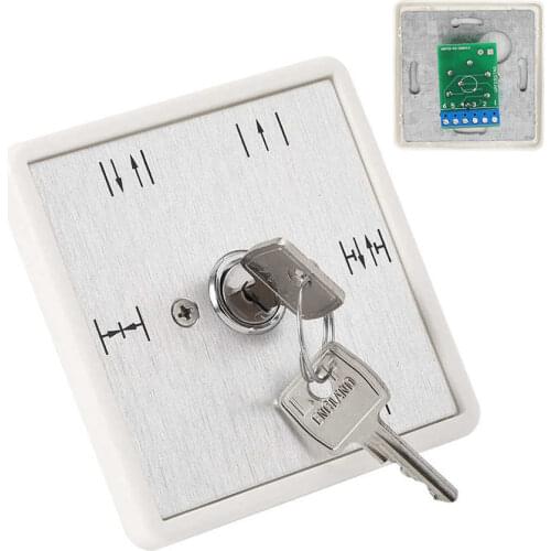 5 Position Key Switch Automatic Sliding Door Operation Function Selection On Off Weatherproof Dustproof For All Automatic Door