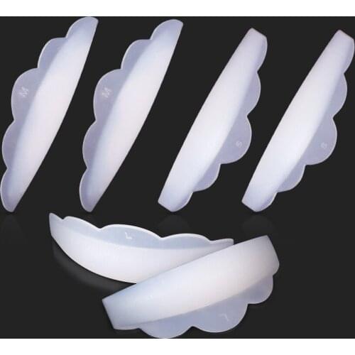 6pcs Eyelash lifting Silicone pads set Eye lash extension lift perming kit tool Eyelash Lift Curlers Curl Shields pads