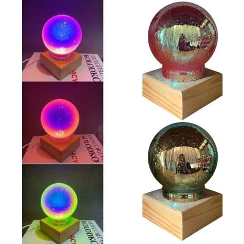 Colorful Remote Control Small Moonlight LED Night Light Moon Lamp Moonlight New Projection Lamp Rainbow Home Decoration