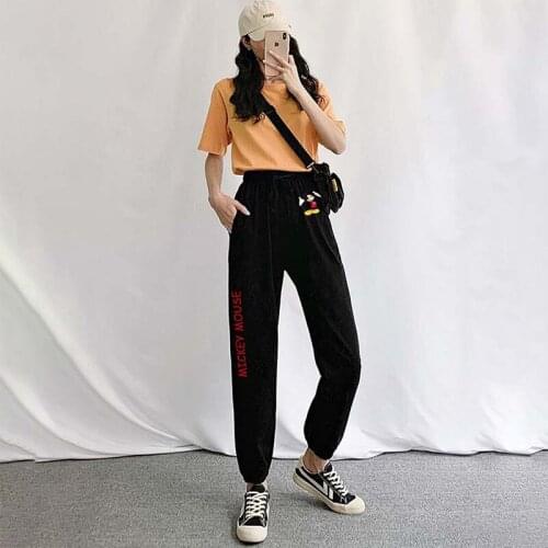 Женские штаны шаровары Disney China At AliExpress