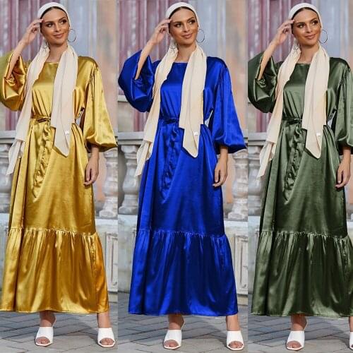Dubai Abaya Turkey Islam Muslim Fashion Women Ramadan Eid Mubarak Kafta Hijab Dress Caftan Marocain Dresses Vestidos Robe Femme