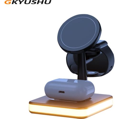 GKYUSHU Magnetic Wireless Chargers For Mobile Phones