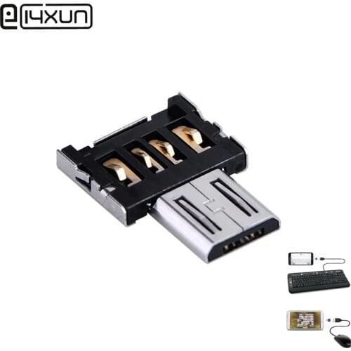 EClyxun Micro USB to USB 2.0 Connector OTG Cable USB OTG Adapter for USB Flash Drive for Tablet PC Samsung Android Phone