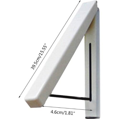 Multifunctional Wall-Mounted Invisible Folding Hanger Windproof Clothes Drying Rack Underwear Socks Towels Cloth Pants