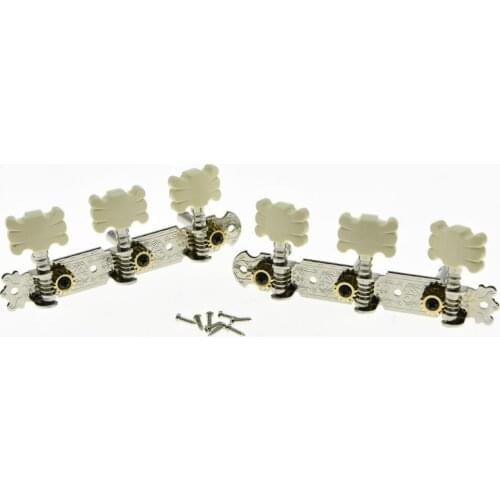 Nickel Classical Guitar Tuners Acoustic Tuning Keys Machine Heads Metal Shafts