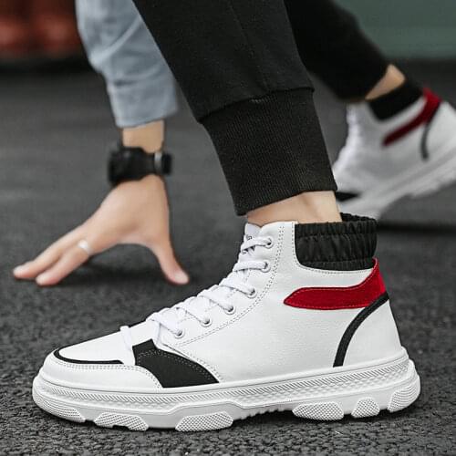 New Hot sale Simple male casual Breathable shoes Mens leather pu casual Mixed Colors Outdoor Flats Shoes Sneakers B23-56