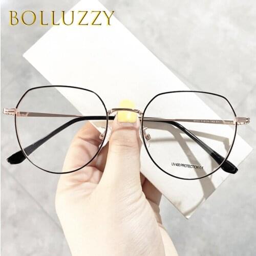 10pcs/lot Wholesale Bue Light Blocking Glasses Men Women Anti Blue Light Computer Glasses Anti Radiation Big Round Oversize New