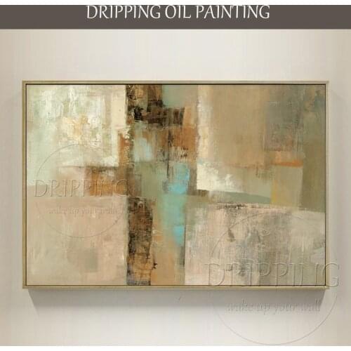 Excellent Artist Hand-painted Abstract Oil Painting on Canvas Colorful Modern Abstract Oil Painting for Living Room Decoration