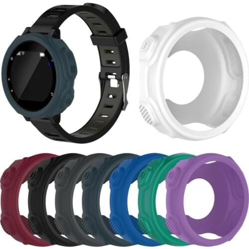 Dropship! 8 Colors Replacement Soft Silicone Skin Smartwatch Protective Case Cover For Garmin Forerunner 235 735XT Sports Watch