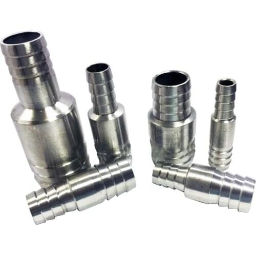 Aquarium Connector Stainless Steel 8/10/12/16/22mm Water Hose Connector For Aquarium Filter Aquarium Accessories