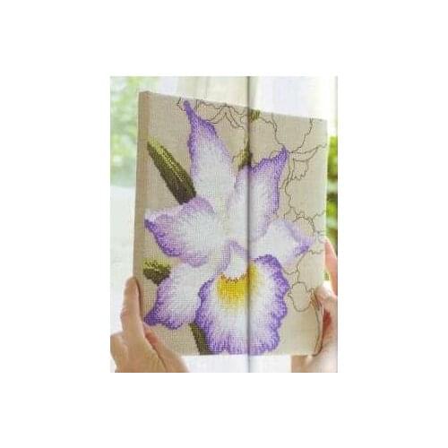 Cross stitch Handmade 14CT Counted Canvas DIY,Cross-stitch kits,Embroidery Purple Luan Warbler 33-33