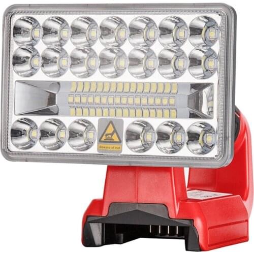 High quality For Milwaukee M18 18V Li-Ion Battery Pistol/Portable LED Lamp Flashlight Outdoor Work Light free shipping