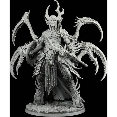 190mm ancient fantasy man warrior (WITH BIG BASE ) Resin figure Model kits Miniature gk Unassembly Unpainted