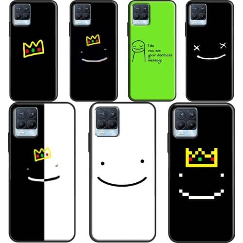 Dream Smp Smile Phone Cover For OPPO Realme Q3 6 7 8 Pro C3 C11 C21 GT Neo OnePlus 9 Pro 8 Pro 8T 9R Case