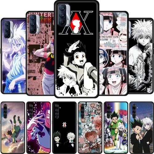 Hunter X Hunter HXH Anime Cell Phone Case for Realme 6 7 8 C3 C21 XT 5 X7 X50 Pro 5G C11 7i C15 C20 C20A C21Y GT Master Cover