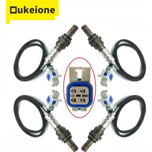 Oxygen Sensor Upstream Downstream for 2003 2004 2005 2006 Chevrolet Silverado Tahoe GMC Sierra Yukon Lambda 234-4651 234-4407