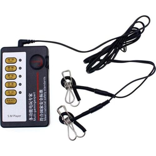 Erotic Toys Sex Products Electric Shock Stimulator Nipple Labia Clamps Electric Dildo Shock Vaginal Sex Toys For Male Female