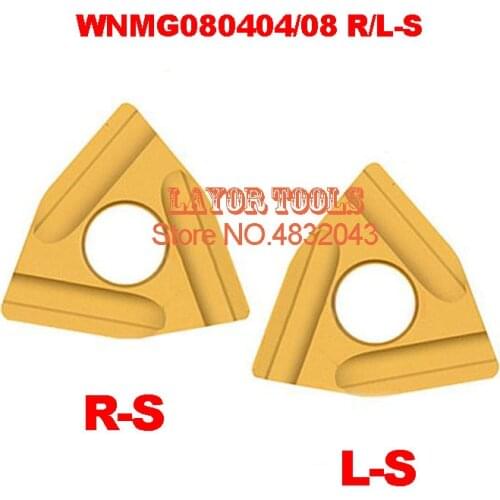 HOT SELL Cutting Tool 10PCS WNMG080404 / WNMG080408 R-S L-S tungsten carbide turning insert ,Carbide Blade TURNING TOOL WNMG432