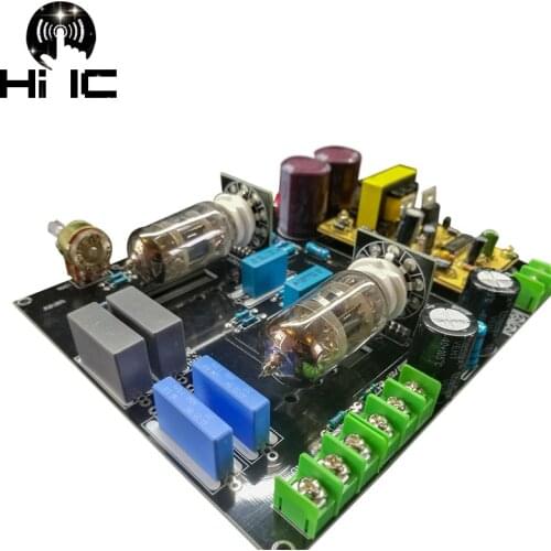 MATISSE DC12V Bile Preamp Tube Preamp Buffer 6N4 Tube Pre Amp HIFI Audio Tube Preamplifier