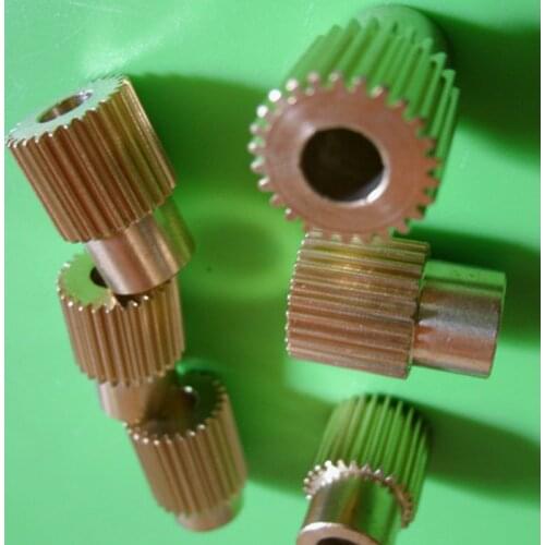 0.5M 30T Cooper Gear For CNC engraving Cutting Screen Printing Machinery DIY