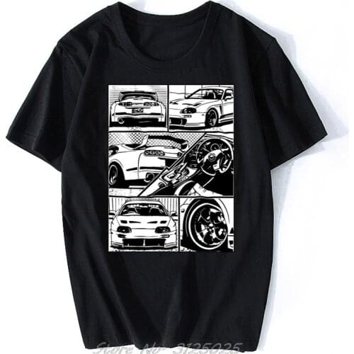 Fashion Summer T Shirt Fragment T-shirt White Jdm Boost Turbo Japanese Car Fans Racing Race Tee Shirt