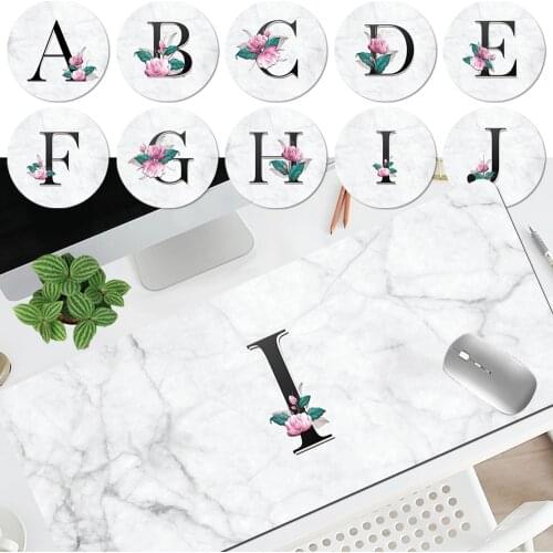 Mouse Pad Large Gaming Gamer Table Mat Computer Mousepad Print Pattern PU Leather Waterproof Desk Mat Keyboard Mice Mat