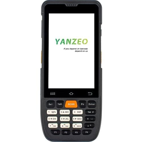 Newest Portable Barcode Scanner SR1000 4G GSM Android 8.1 With GPS NFC Reader Bluetooth WIFI 1D 2D PDA Handheld Data Terminal