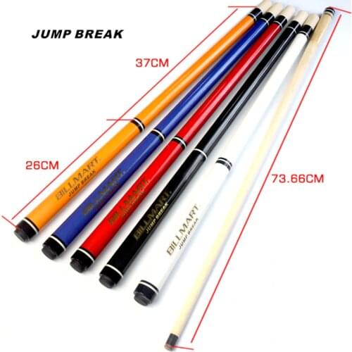 NEW 2 IN 1 Break Cue Jump Cues 5 Colors Option 13mm Tip China 2019