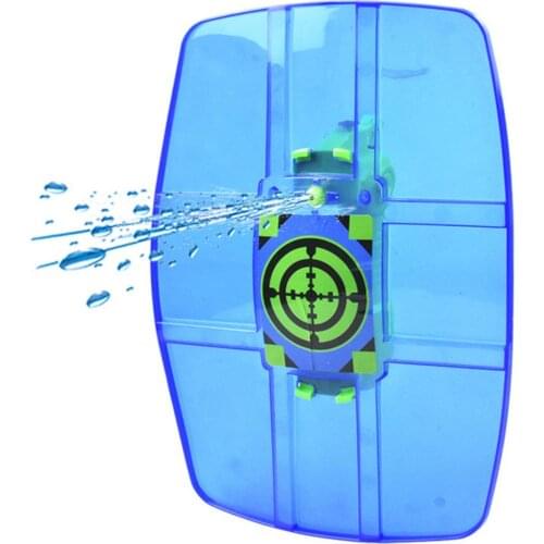 New Target Shield Water Gun Summer Children Shield-shaped Water Spray Toy Water High Pressure Water Gun Beach Toys Party Game