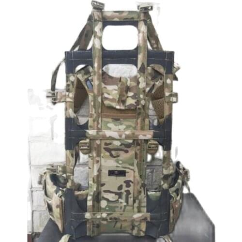 VR Equipment Radio Transmitter Heat Dissipation Weight-Bearing Outdoor Walking Multi-Functional Carbon Fiber Back Frame Vest