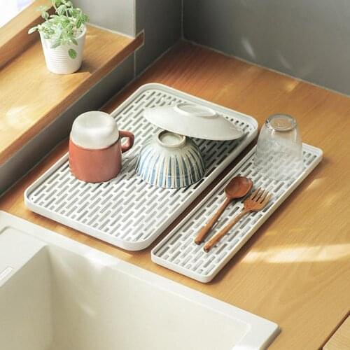 Sink Organzier Soap Sponge Holder Bottle Cup Tableware Drain Storage Tray Dish Drainer Scrubber Bowl Shelf Kitchen Accessories